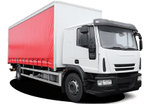 Car Hire Urmston - 18 Tonne Curtain Side Truck - Truck hire Urmston