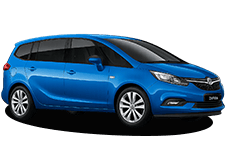 Car Hire Urmston - Vauxhall Zafira 7-Seater - Minibus hire Urmston